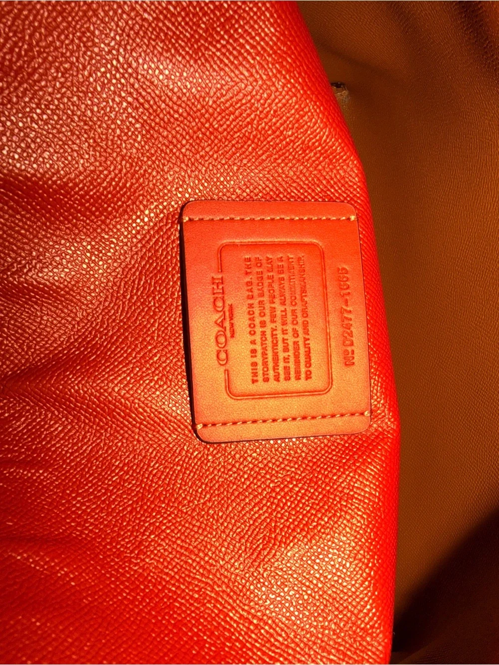 Coach stunning authentic